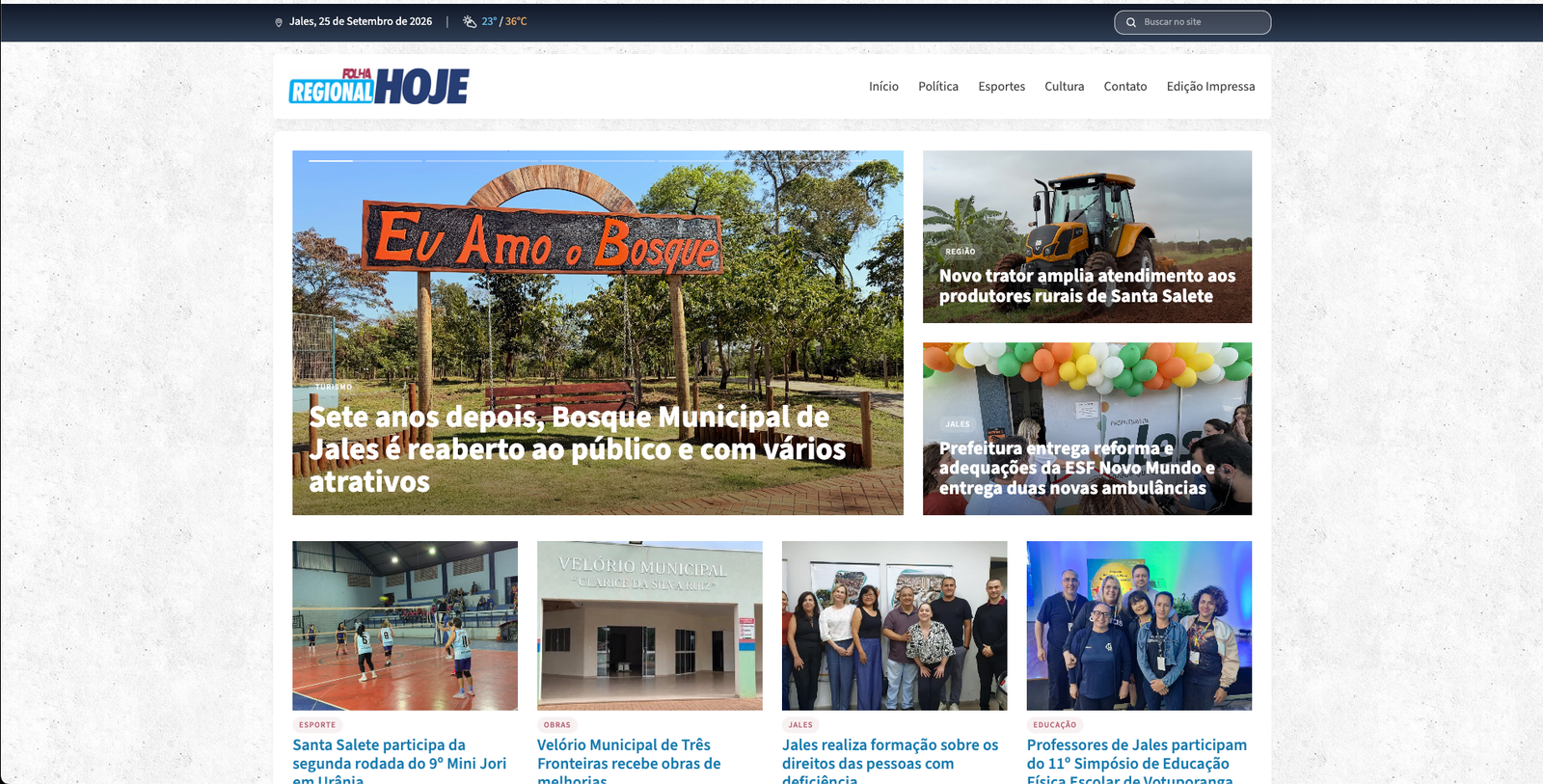 Folha Regional Hoje